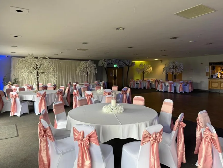 The Main Room at Golborne Parkside dressed for a function